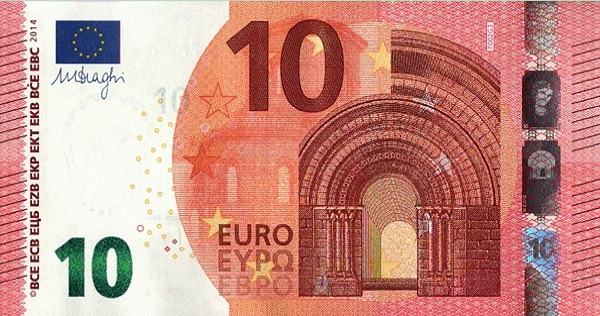 P21EA European Union 10 Euro Year 2014 (Draghi)